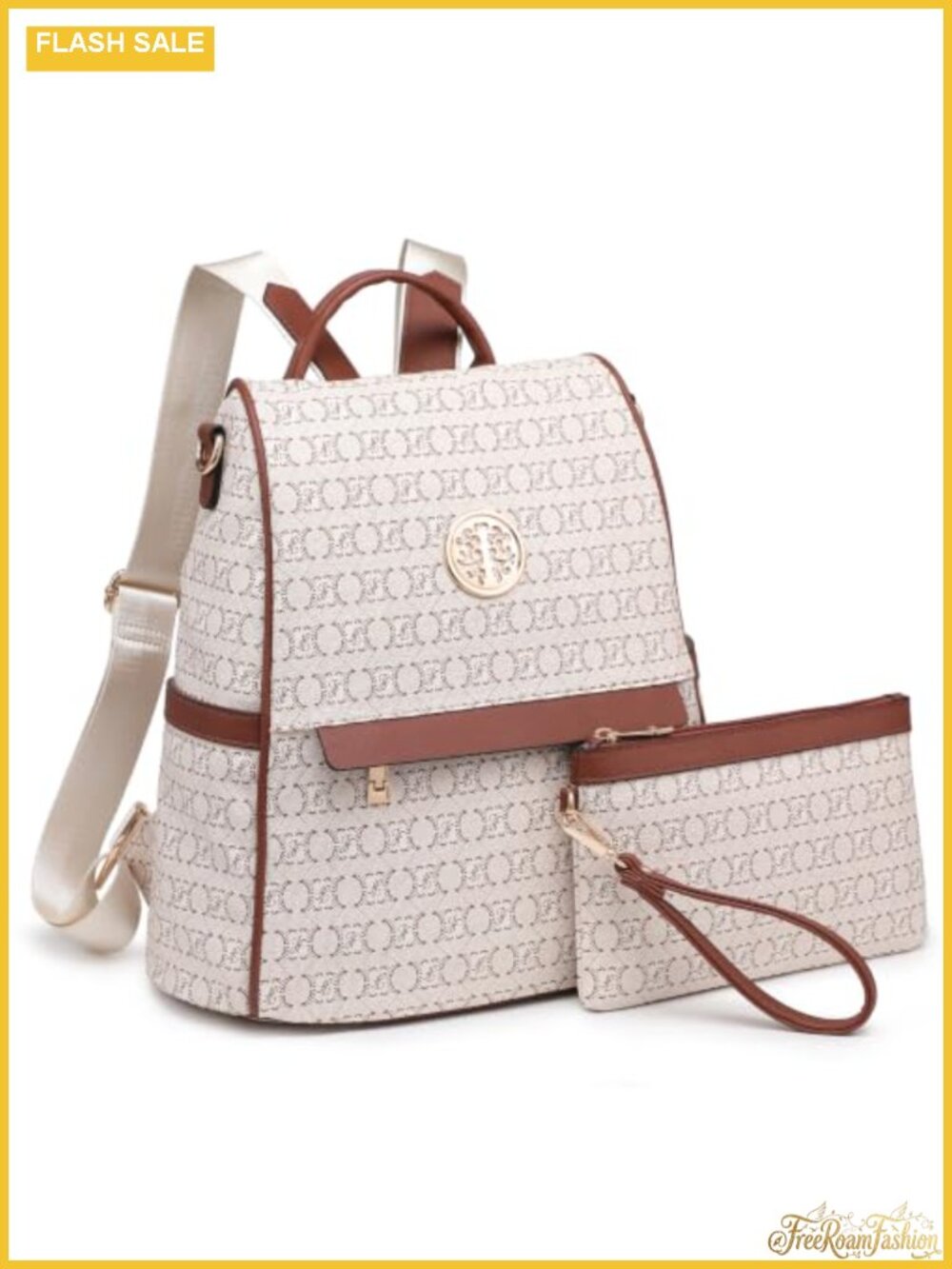 Women's Anti-Theft Faux Leather Backpack Purse Convertible Handbag